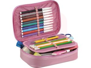 Estojo Fluor Mix Soft Rosa - Foroni