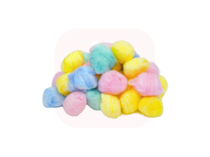 Algodão Bola Colorido