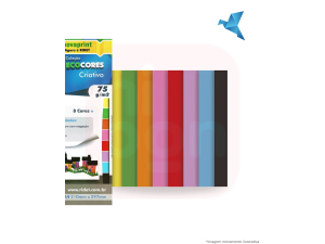 Bloco EcoCores Criativo A4 75G 32 Fls