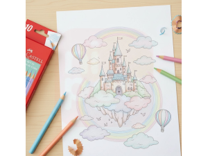 Lápis de Cor 10 Cores Pastel - Faber-Castell